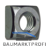 DIN557/ 5 M 8 blank Vierkantmutter