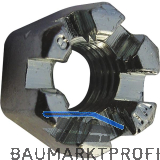 DIN935/ 8 M30x1.5 verzinkt Kronenmutter mit Feingewinde