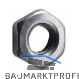 DIN936/17H M30 verzinkt flache Sechskantmutter