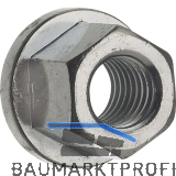 DIN6331/10 M24 verzinkt Sechskant-Flachbundmutter 1.5 d