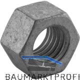 ISO4032/ 8 M20 zinklamellenbeschichtet Sechskantmutter