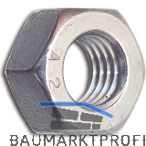 ISO4032 M27 Edelstahl A2 Sechskantmutter