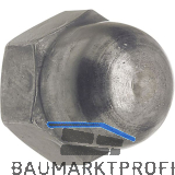 DIN1587/ 6 M 8 blank Hutmutter hohe Form