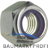 ISO7040 / DIN6924 8 M12 verzinkt Sicherungsmutter hohe Form