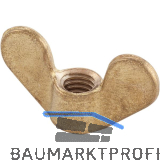 DIN315 M 4 Messing blank Fl�gelmutter