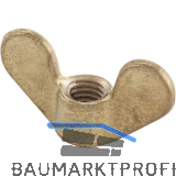 DIN315 M10 Messing blank Fl�gelmutter