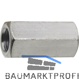 DIN6334 M 4x 12 verzinkt Sechskant-Langmutter 3 d