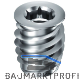 RAMPA Einschraubmuffe TYP SKD330 M 8x 15 AD:14 verzink-blau mit Bund