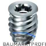 RAMPA Einschraubmuffe TYP SKD330 M 8x 18 AD:16 verzink-blau mit Bund