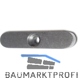 DIN6885C C45K 10x 8x 32 blank Passfeder rundstirnig + Bohrung