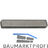 DIN6885B C45 +C 6x 6x 15 blank Passfeder eckig