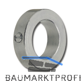 DIN705 A 60 verzinkt Stellring mit Gewindestift