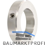 DIN705 A 16 Edelstahl A2 Stellring mit Gewindestift