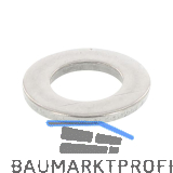 ISO7089 200HV M 1,6 Edelstahl A2 Scheibe ohne Fase (~DIN125)