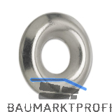 Fassonscheibe 4.1x13 Eisen vernickelt f�r Senkschrauben