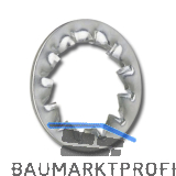 DIN6798J M14 verzinkt F�cherscheibe innengezahnt
