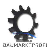 DIN6797V M 8 phosphatiert Zahnscheibe versenkt