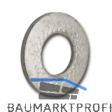 SKB M12 Geomet 321 Sperrkantscheibe f�r breiter Kopfauflage