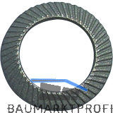 Sicherungsscheibe "S" M16 Federstahl mechanisch verzinkt