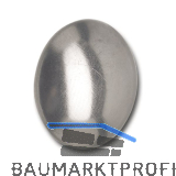 Achsenklemmring mit Kappe 10 mm Federstahl br�niert mit Edelstahlkappe