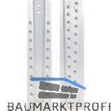 PITZL Schwerlast HVP 120x600x20 mm Aluminium eloxiert