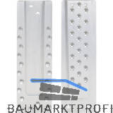 PITZL Schwerlast HVP 140x500x20 mm Aluminium eloxiert