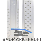 PITZL Schwerlast HVP 140x550x20 mm Aluminium eloxiert