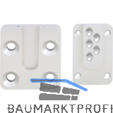 PITZL HVP Betonanschluss 90x100x18 Aluminium eloxiert