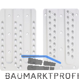 PITZL Doppel HVP 160x220x12 mm Aluminium eloxiert