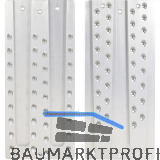 PITZL Doppel HVP 240x550x20 mm Aluminium eloxiert