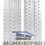 PITZL Doppel HVP 240x600x20 mm Aluminium eloxiert