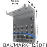 SIMPSON Hirnholzverbinder EL 60-B Aluminium mit Bewertung