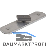 PITZL Durchgangslasche 31140.0000 f�r Gel�nderst�tze C-Profil - Aluminium