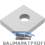 GH Druckscheiben HT 50x56x10mm Bohrung 18mm - Stahl verzinkt-blau