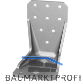 GH Winkelverbinder Rundloch KR / 95x88x65x3,0mm - Stahl fvz Greenline