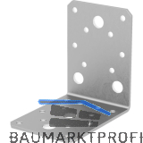 GH Winkelverbinder 65/ 90S ohne Steg / 90x65x90x2,5 - Stahl feuerverzinkt