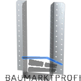 GH Balkenschuh 05/2 aussenliegend 160x320 - Stahl feuerverzinkt