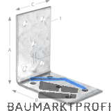 SIMPSON Winkelverbinder ANP 40x40x2.5x60mm feuerverzinkt ( ANP254460 )