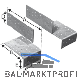 SIMPSON Sparrenfussverbinder SFM-B feuerverzinkt mit Bewertung