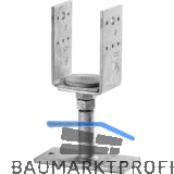 SIMPSON St�tzenfuss PVDB 80G-B h�henverstellbar feuerverzinkt mit Bewertung