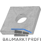 SIMPSON Unterlegscheiben 40x40x10.0 feuerverzinkt ( US40/40/10G-B )