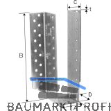 SIMPSON Balkenschuh BSD 160x240 feuerverzinkt aussenliegend mit Bewertung