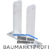 PITZL Pfostenanker f�r Zaunpfosten LW: 91 / Typ 11044.0091 feuerverzinkt