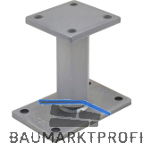 PITZL Pfostentr�ger Typ 10920.1003 ZiNiP beschichtet rechts/links