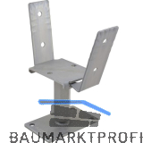 PITZL Pfostentr�ger Typ 10924.1030 ZiNiP beschichtet rechts/links