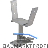 PITZL Pfostentr�ger Typ 10924.1130 ZiNiP beschichtet rechts/links
