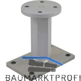 PITZL Pfostentr�ger Typ 10920.1193 ZiNiP beschichtet rechts/links