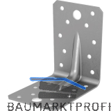 GH Winkelverbinder 65/90 mit Steg / 90x90x65x1,5 - Stahl fvz Greenline