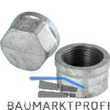 Temperguss Kappe 1 Zoll EN 10241