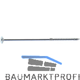 SPEED II Holzbauschraube Flachkopf 8x300 TG TX40 verzinkt-blau